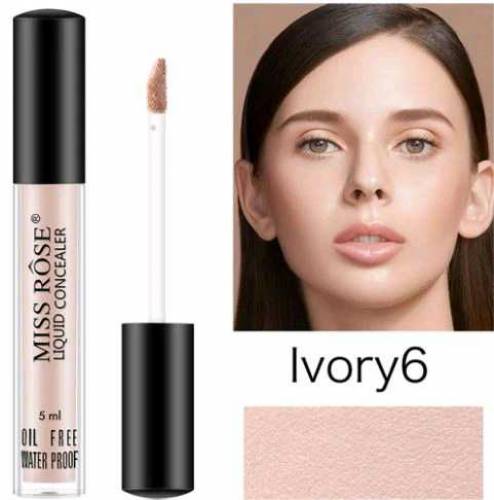 Name: Liquid ConcealerBrand: Miss RoseVolume: 5mlMISS ROSE Oil Free 
