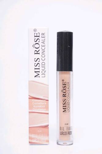 Name: Liquid ConcealerBrand: Miss RoseVolume: 5mlMISS ROSE Oil Free 