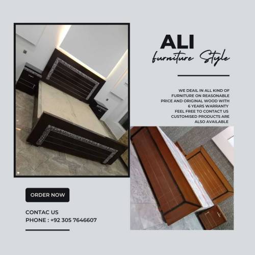 King size double bed 