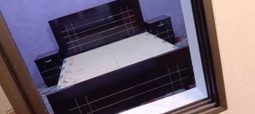 King size double bed 