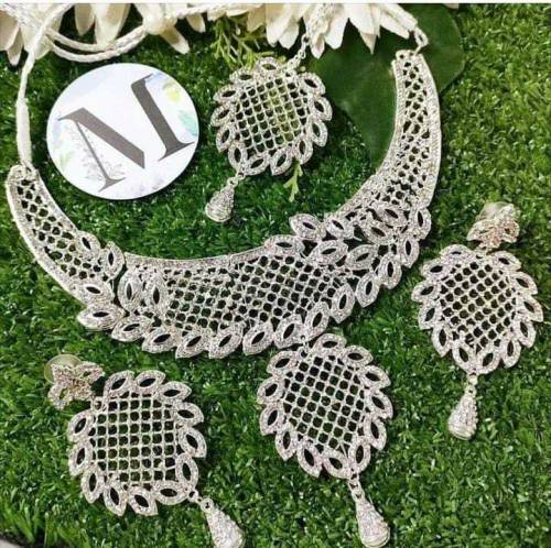 fancy silver apple design 7 sets
