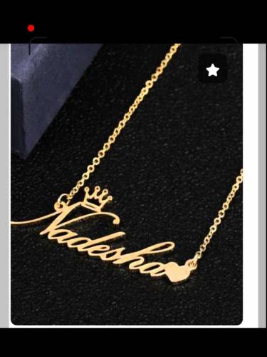 costimize name locket necklace 