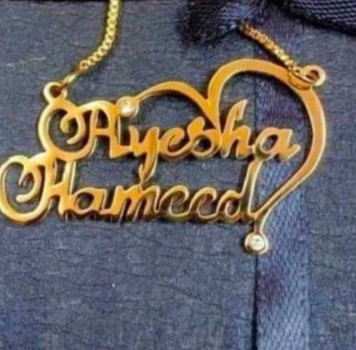 ladies necklace customised