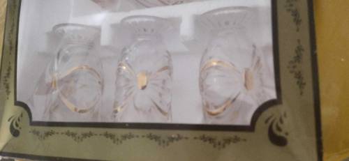 imported water glass set