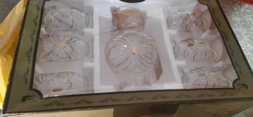 imported water glass set