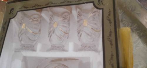 imported water glass set