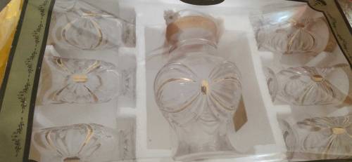 imported water glass set