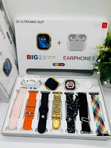 Smart watches and Earpods Cambo Deal VIP edition original quality 