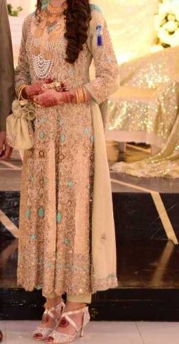bridal walima dress