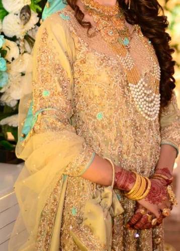 bridal walima dress