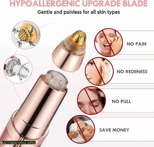 Rechargeable Flawless Electric Eyebrows Trimmer