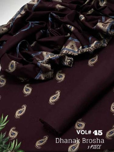 Dhanak Jacquard Broshia 3pc