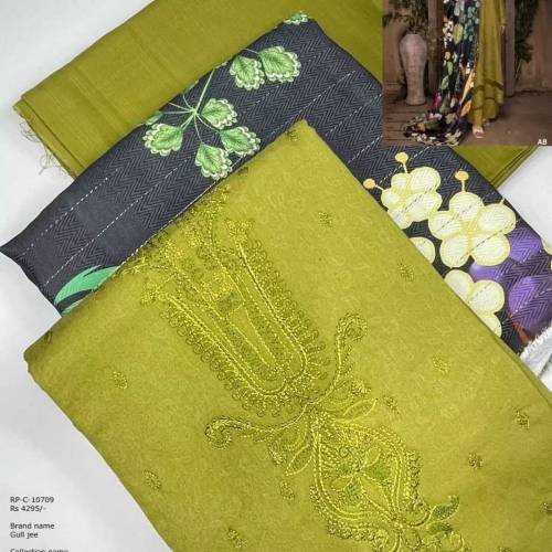 rangreza Embroidered beautiful 3 piece suit