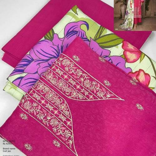 rangreza Embroidered beautiful 3 piece suit