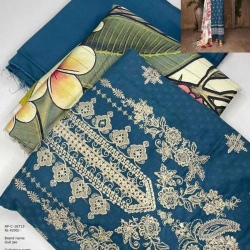 rangreza Embroidered beautiful 3 piece suit