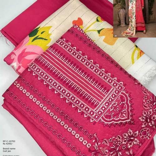 rangreza Embroidered beautiful 3 piece suit