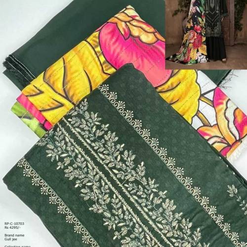 rangreza Embroidered beautiful 3 piece suit