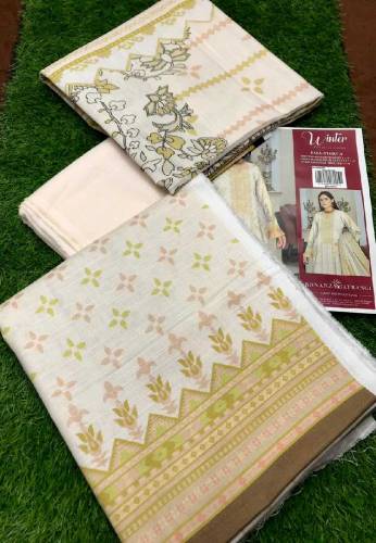 bonanza satrangi khaddar 3 piece