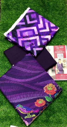 bonanza satrangi khaddar 3 piece