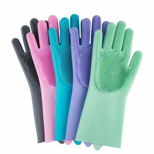High Quality Dishwadhing Cleaning Sponge Gloves