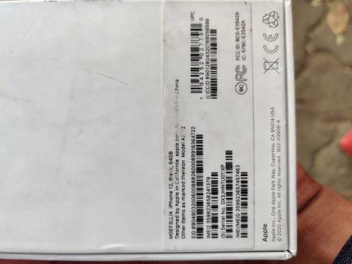 iphone 12 pro non pta jv 128gb with box