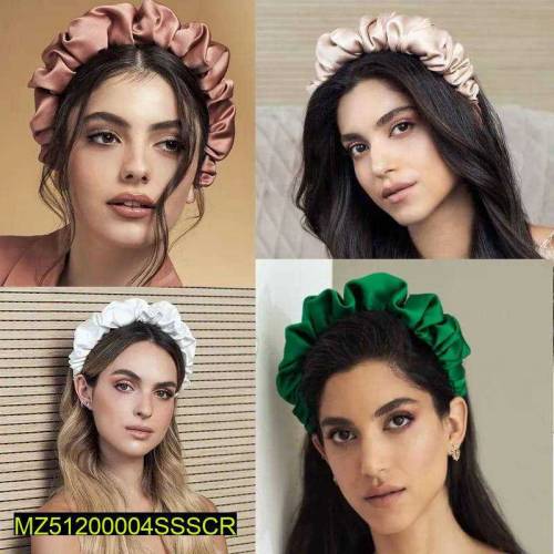 women fashion scrunchy hair bands