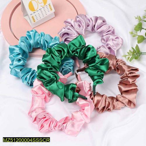 women fashion scrunchy hair bands