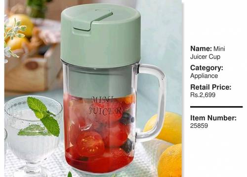 Mini Juicer Cup 