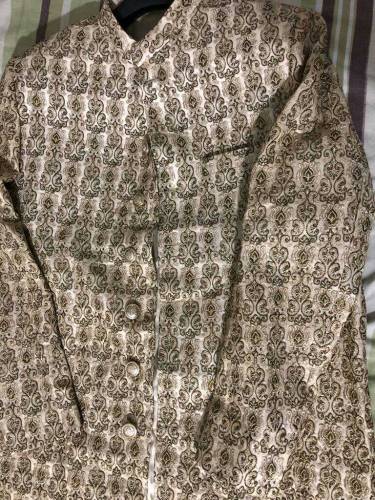 Sherwani 3 pcs only 1 time used. very good condition only Rs 15,000