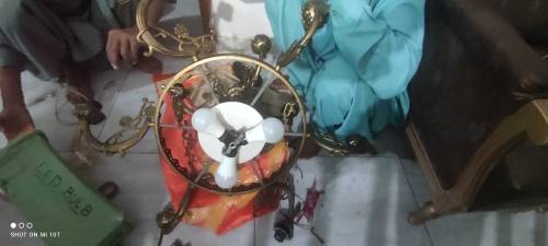 antique chandelier fanoos for sale