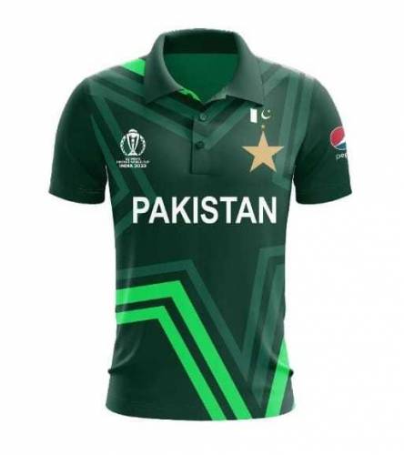 Costumise your Name Icc World cup Pakistan Team Jersey 