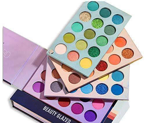 Long lasting 60 color make-up palette 