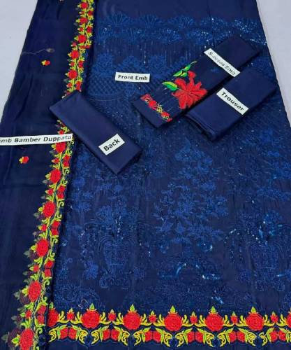 Embroided Linen 3 pc