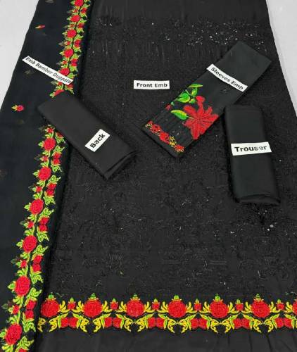 Embroided Linen 3 pc