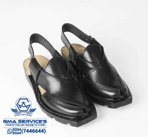 Black Norozi Chappal 