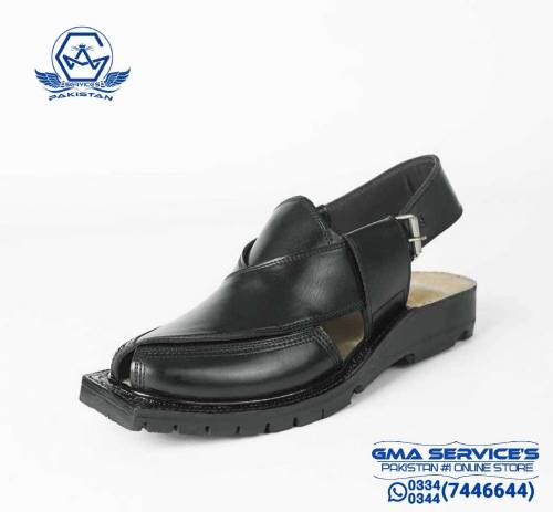 Black Norozi Chappal 