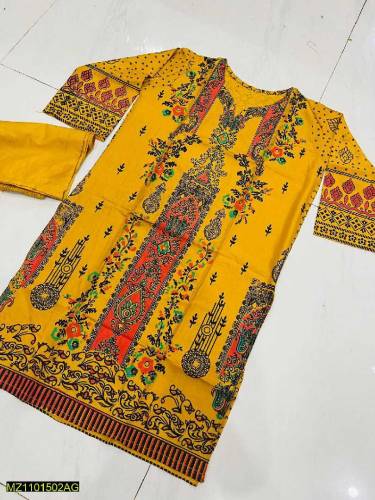 •  Fabric: Linen•  Available Sizes: Medium•  Shirt: Chest: 21 Inches, 