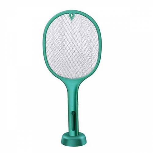 Mosquitoes Lamp & Racket 2 In 1 Electric Fly Swatter Powerful Usb