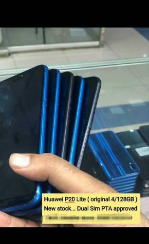 Huawei p20 lite 4/128 dual sim approved 