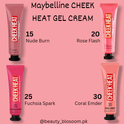 Maybelline liquid blush pack of 4