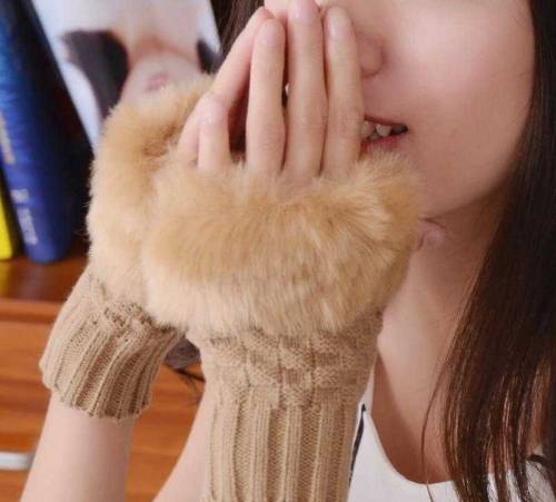 Women's Fur Gloves