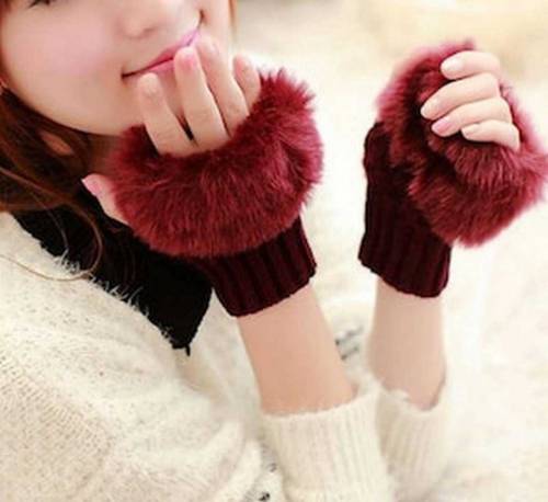 Women's Fur Gloves