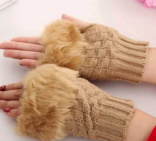 Women's Fur Gloves