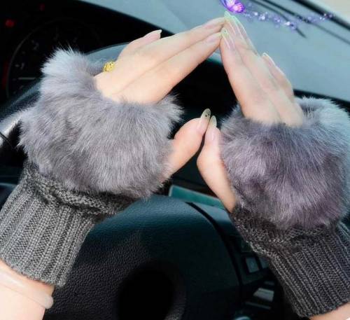 Women's Fur Gloves