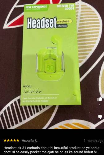 Air 31 TWS Transparent Earbuds - Best price