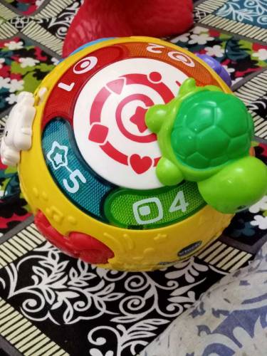 Musical Ball with turtle and different sound of animals