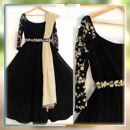 3pc V Neck Long Sleeves Maxi 