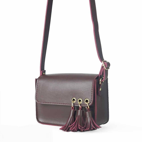Tassel Bag (Maroon)