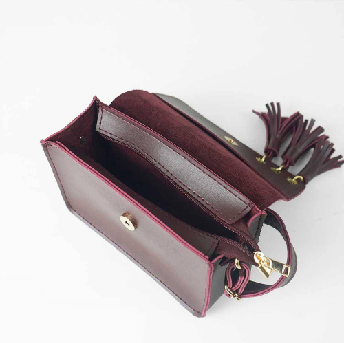 Tassel Bag (Maroon)