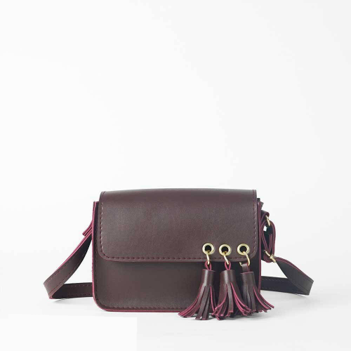 Tassel Bag (Maroon)